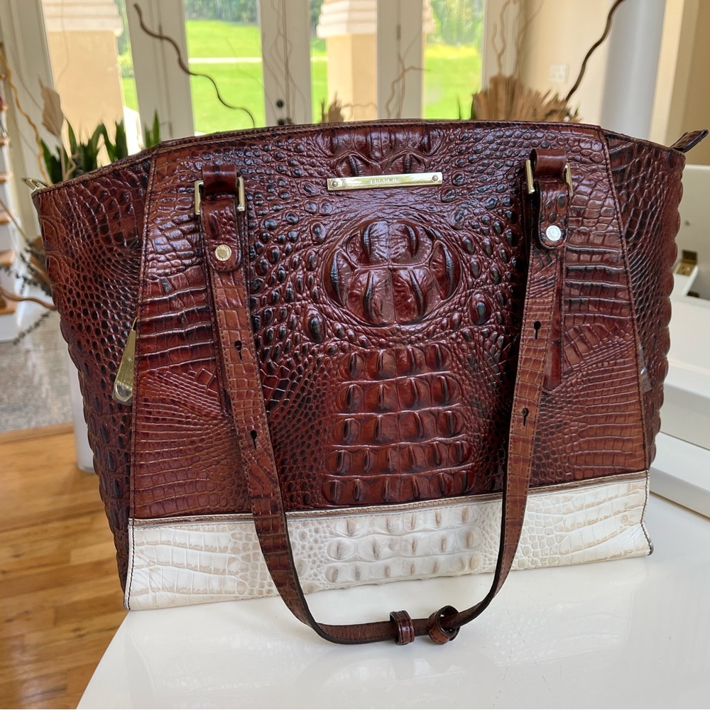 BRAHMIN Melbourne Caroline Satchel Women’s Bag - Picture 3 of 10